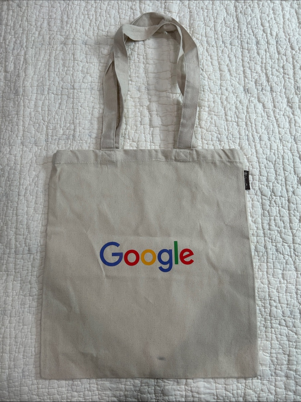 Google Logo Canvas Tote Bag